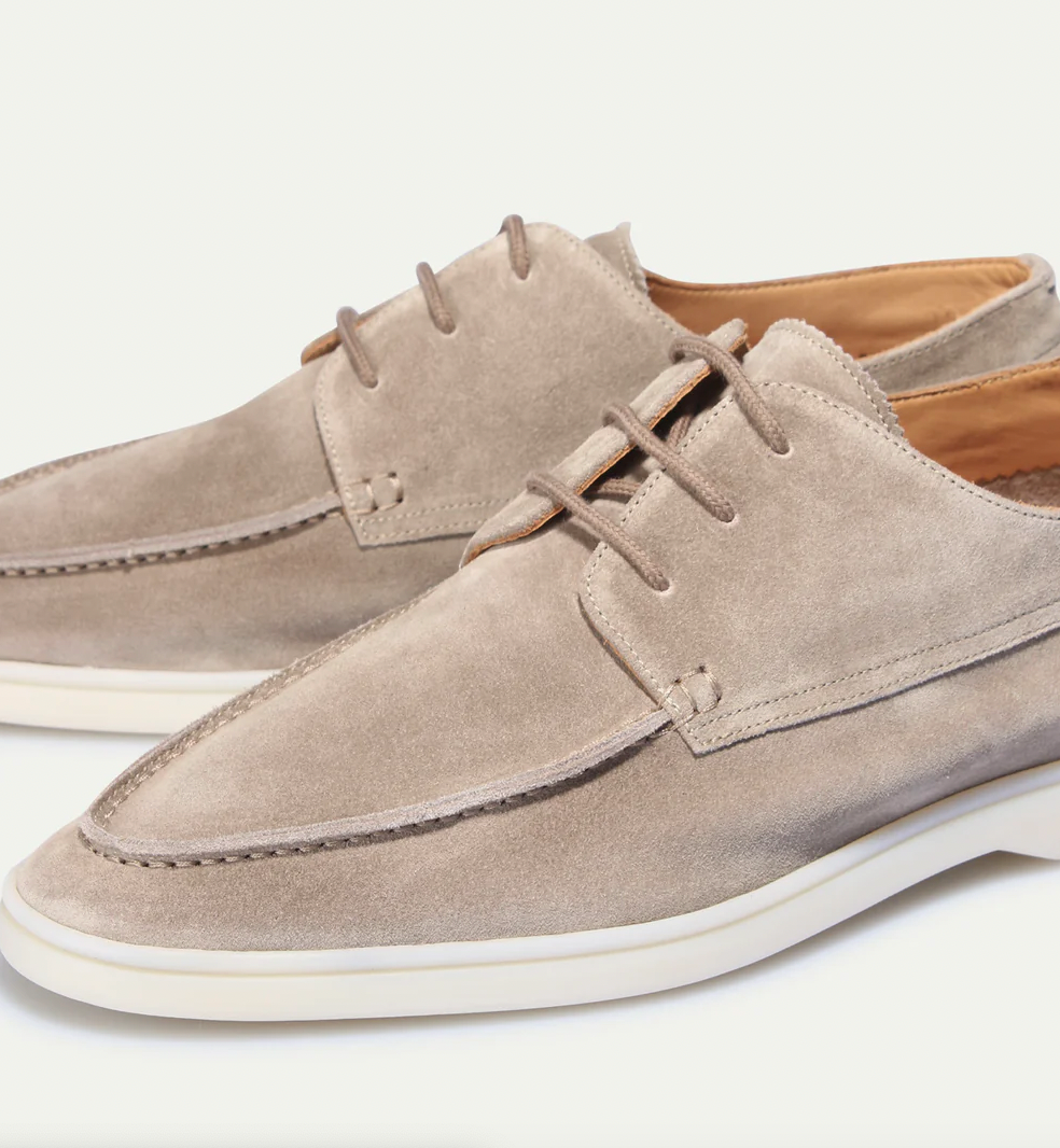 Hale Suede Penny Loafers