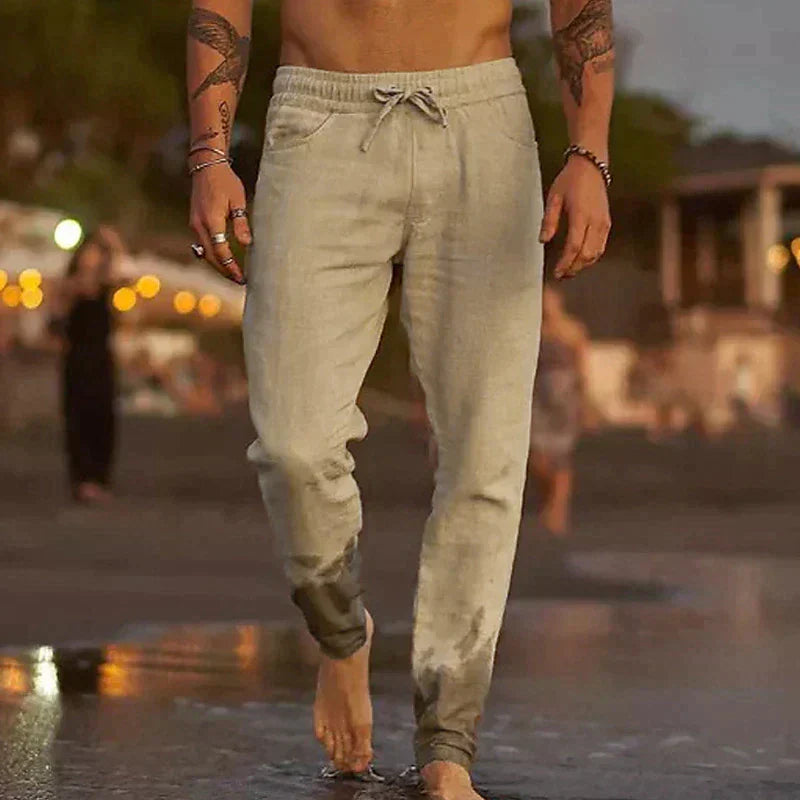 Linden Relaxed Linen Trousers