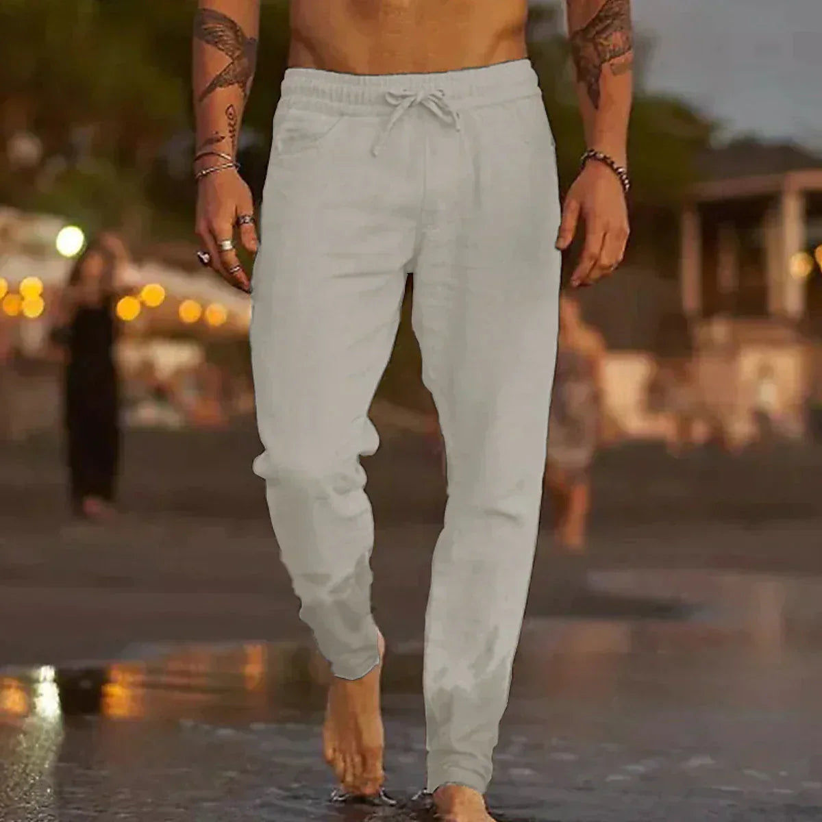 Linden Relaxed Linen Trousers