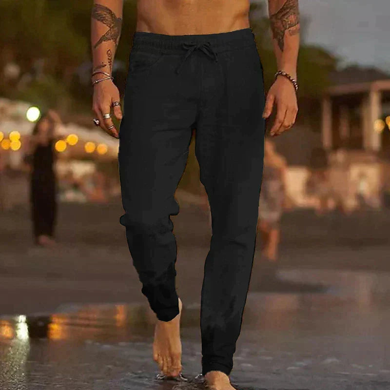 Linden Relaxed Linen Trousers