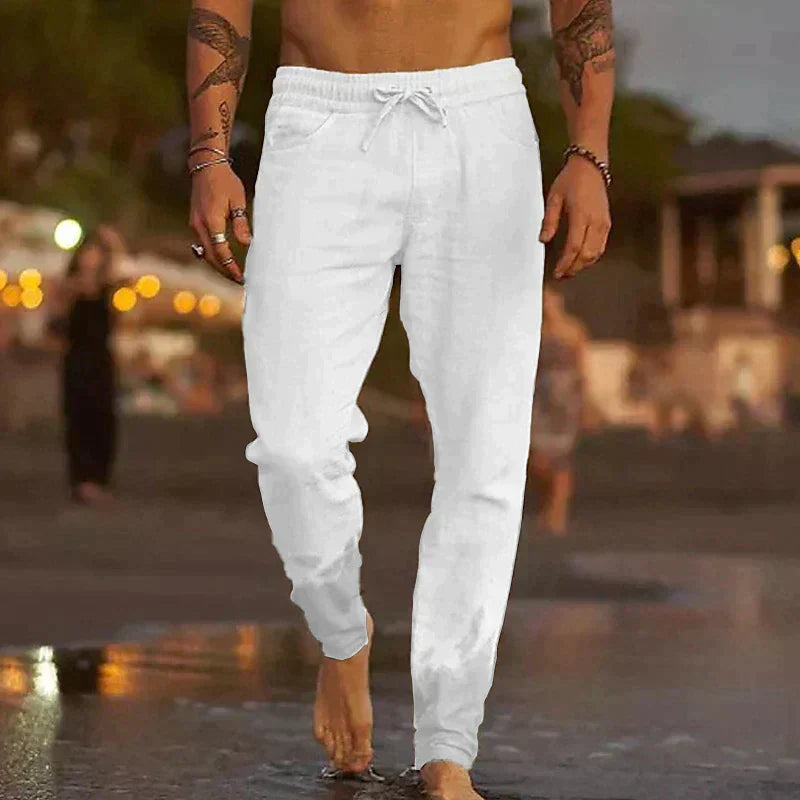 Linden Relaxed Linen Trousers
