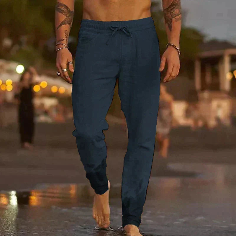 Linden Relaxed Linen Trousers