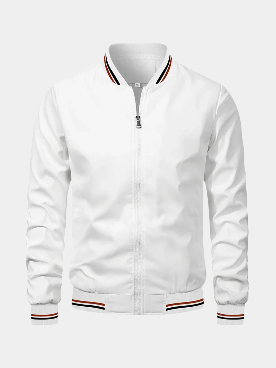 Ashby Contrast Bomber Jacket