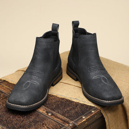 Girton Leather Ankle Boots