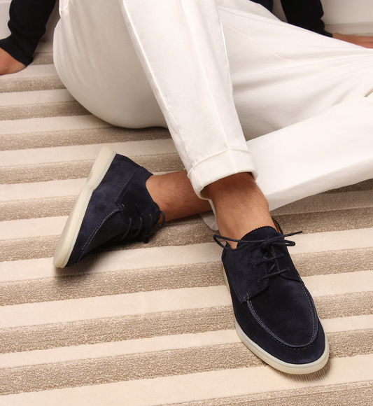 Hale Suede Penny Loafers