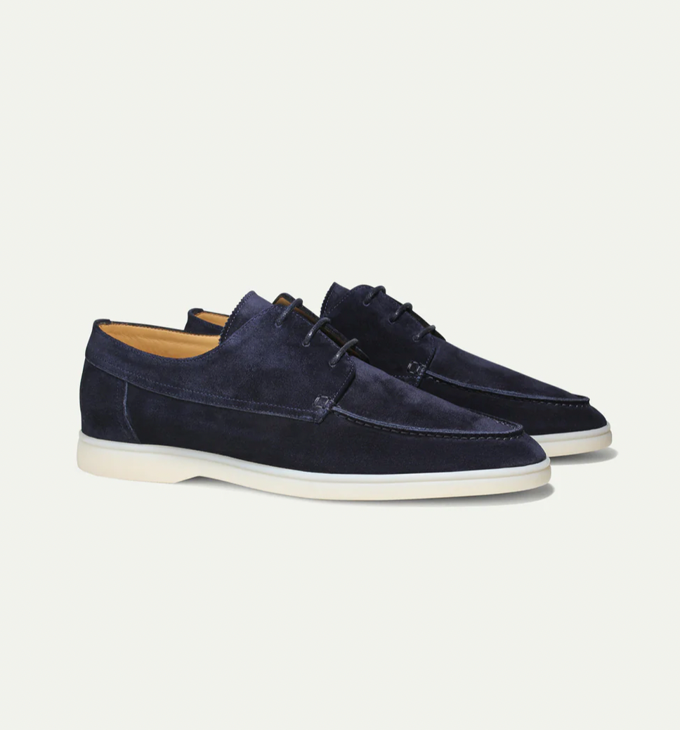 Hale Suede Penny Loafers