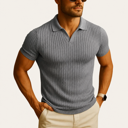 Fenwick Knit Short Sleeve Polo