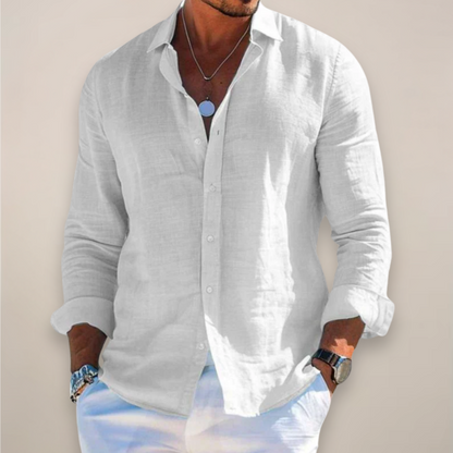 Harlowe Washed Linen Shirt