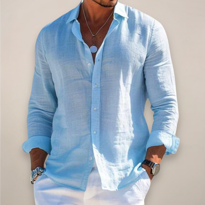 Harlowe Washed Linen Shirt