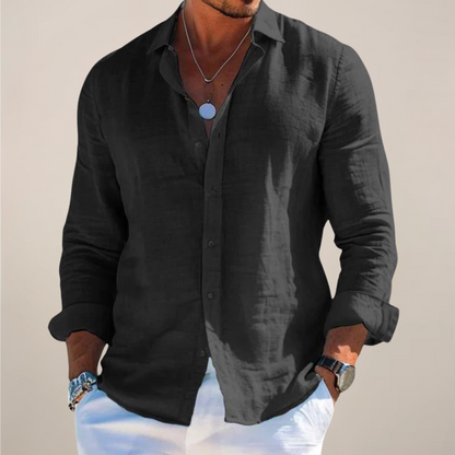 Harlowe Washed Linen Shirt