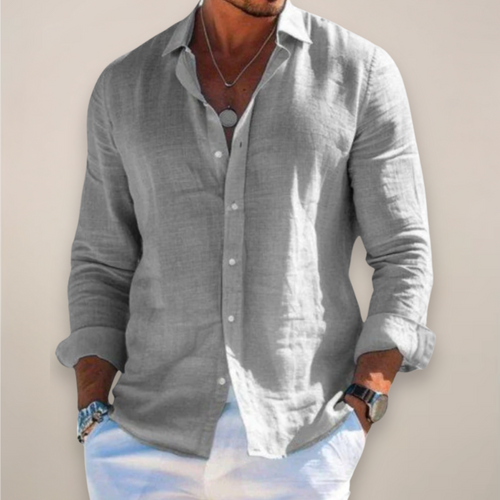 Harlowe Washed Linen Shirt