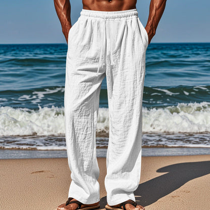 Lambourn Linen Drawcord Trousers