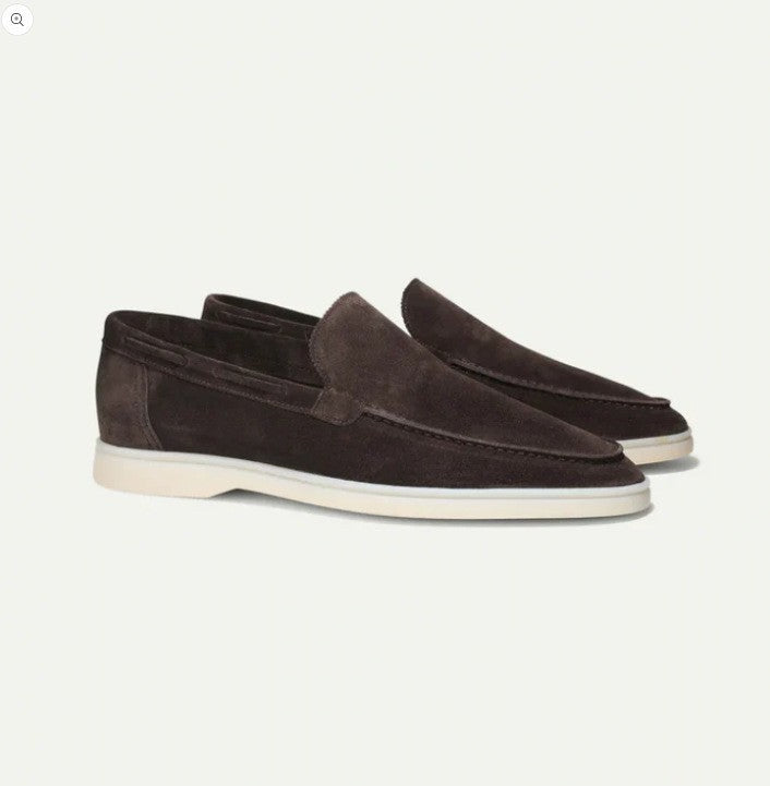 Draycott Suede-Look Loafers