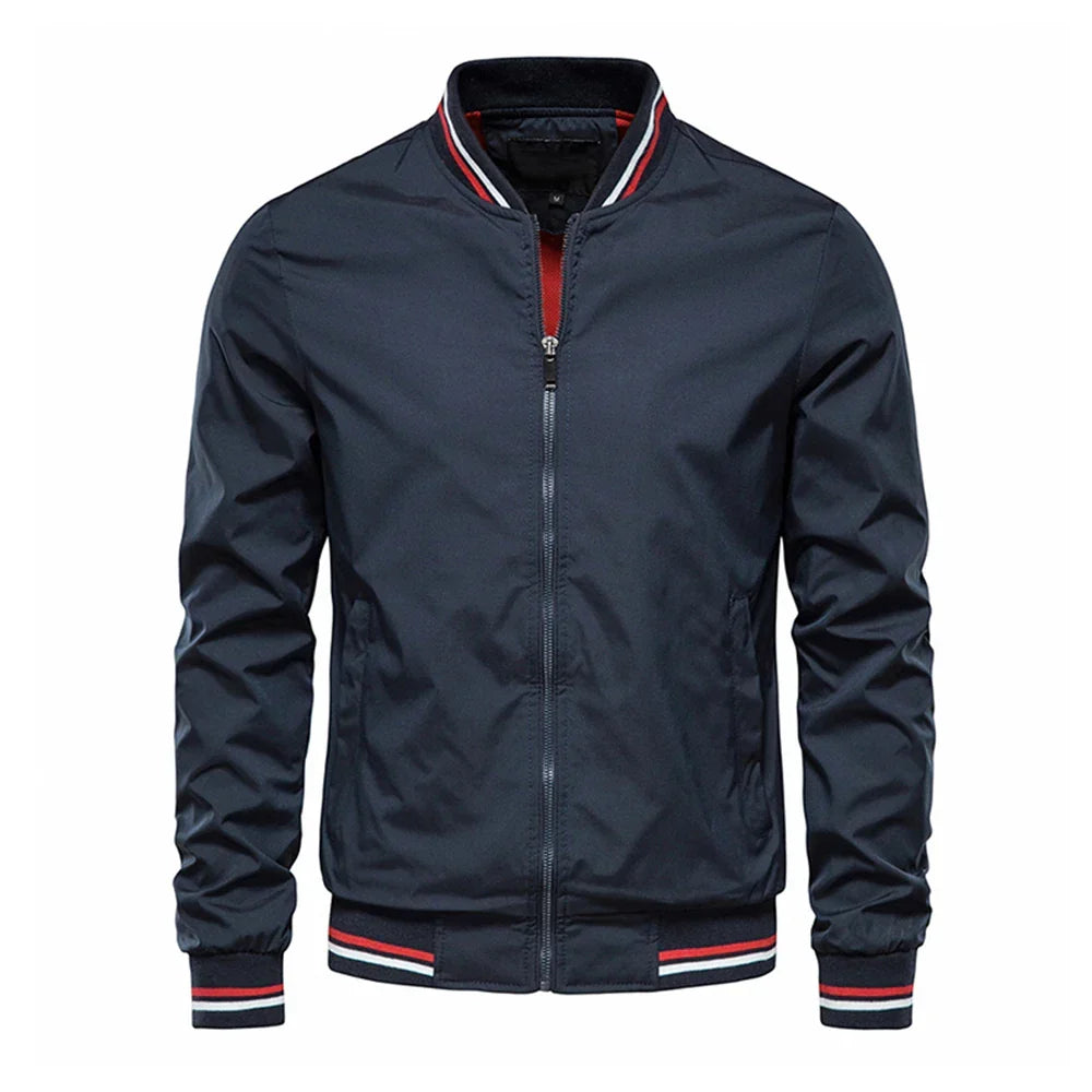 Ashby Contrast Bomber Jacket