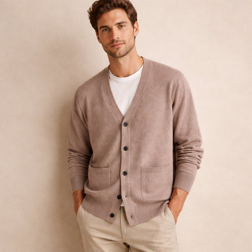 Oakham – Cardigan con scollo a V
