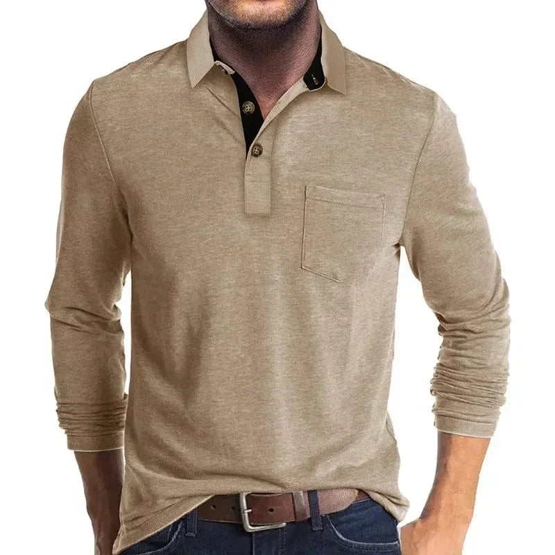 Garrick Long Sleeve Polo
