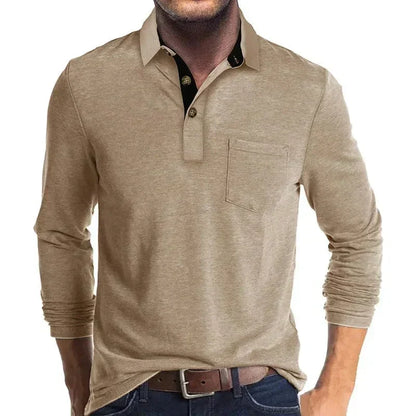 Garrick Long Sleeve Polo
