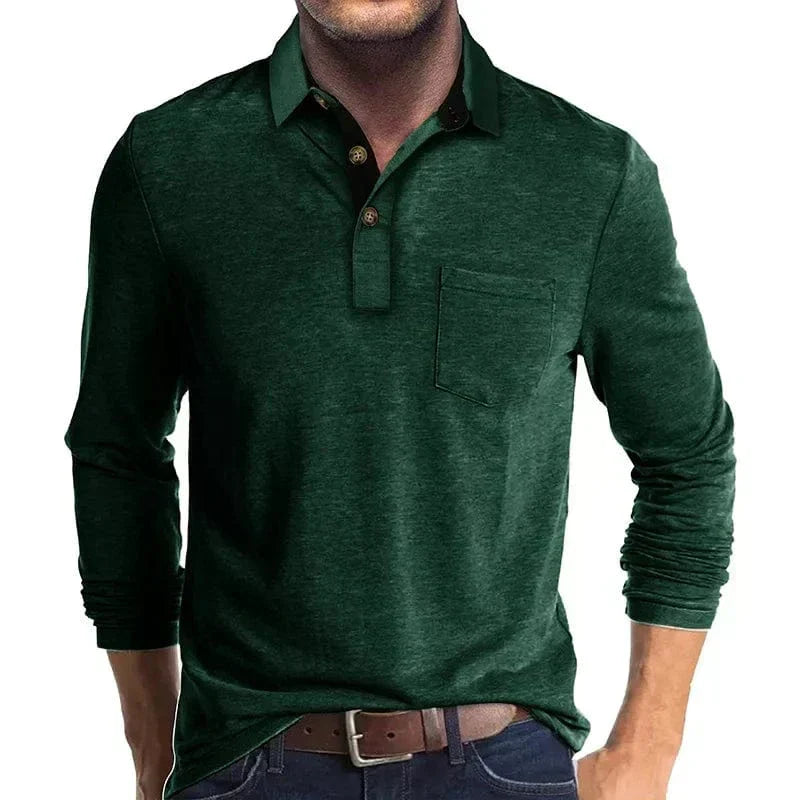 Garrick Long Sleeve Polo