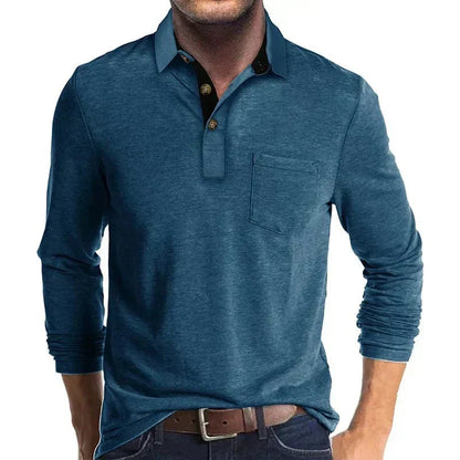 Garrick Long Sleeve Polo