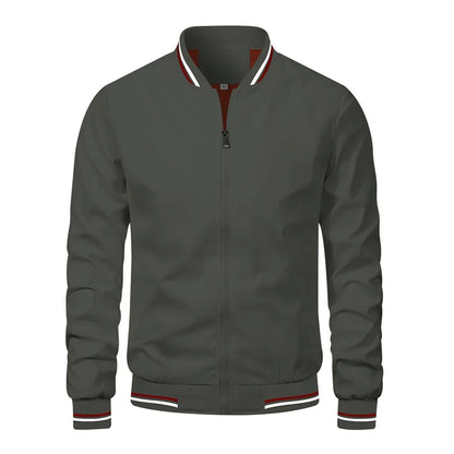 Ashby Contrast Bomber Jacket