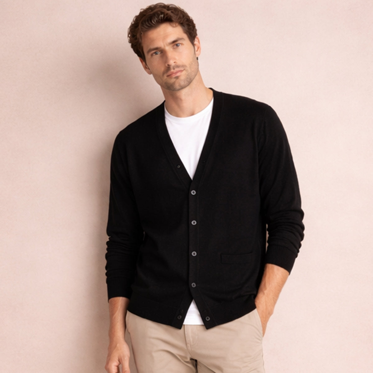 Oakham – Cardigan con scollo a V
