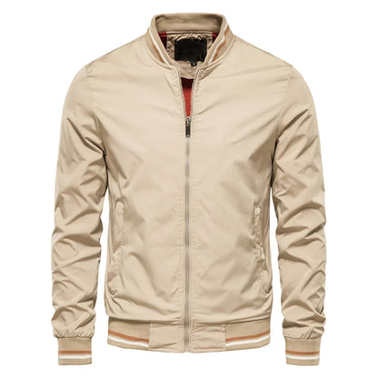 Ashby Contrast Bomber Jacket