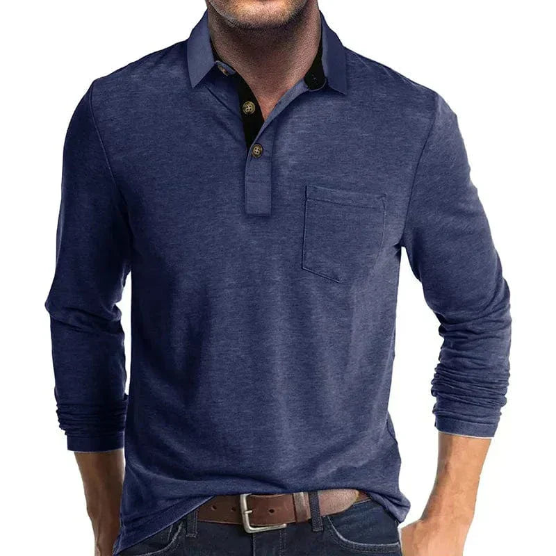 Garrick Long Sleeve Polo