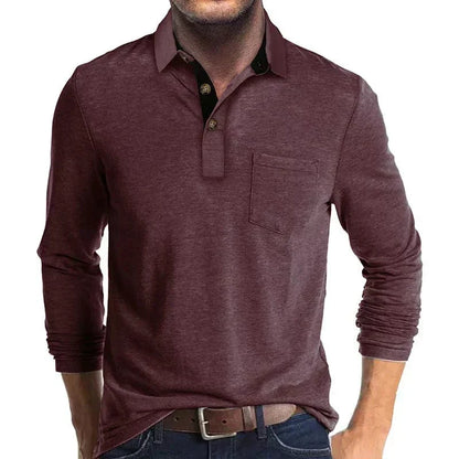 Garrick Long Sleeve Polo