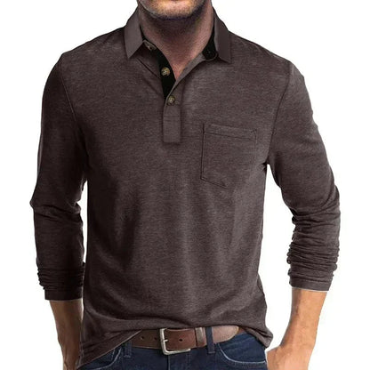 Garrick Long Sleeve Polo