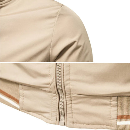 Ashby Contrast Bomber Jacket