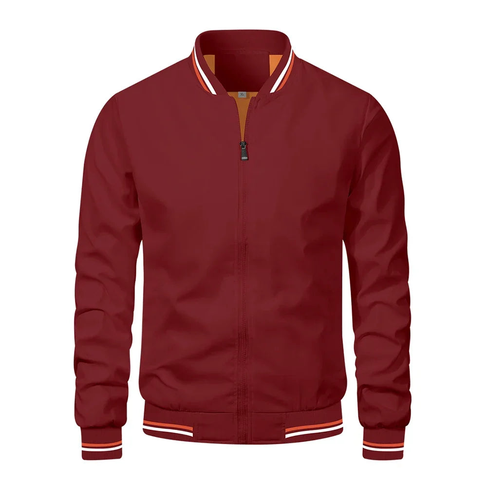 Ashby Contrast Bomber Jacket