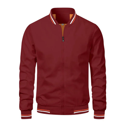 Ashby Contrast Bomber Jacket