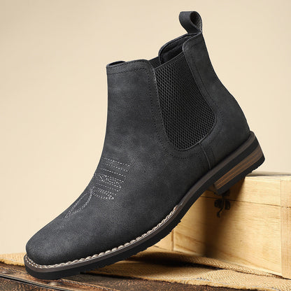 Girton Leather Ankle Boots