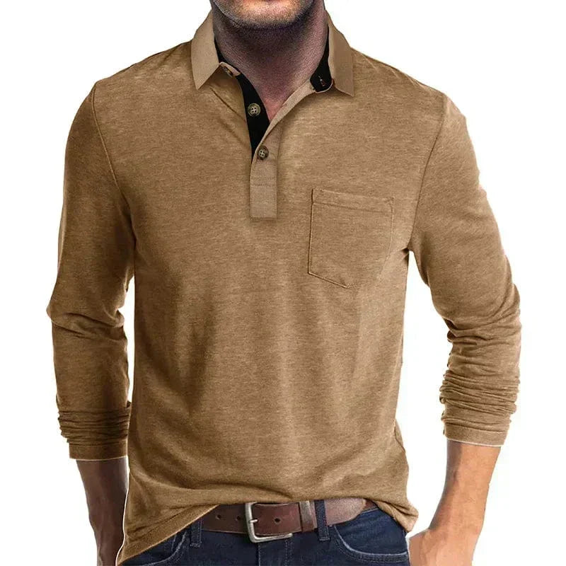 Garrick Long Sleeve Polo