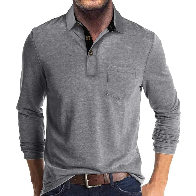 Garrick Long Sleeve Polo