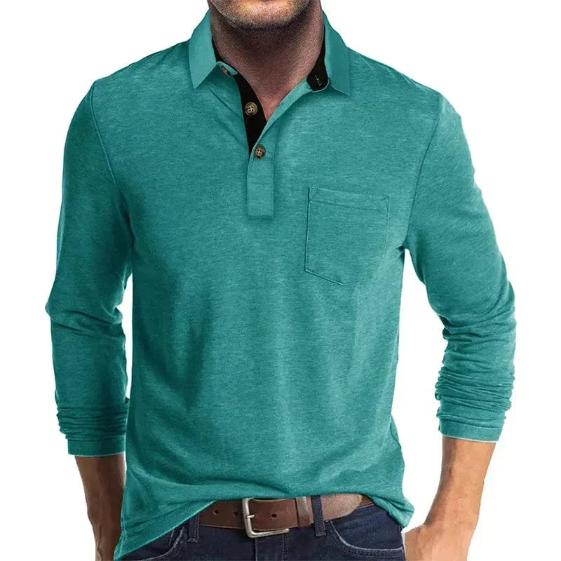 Garrick Long Sleeve Polo