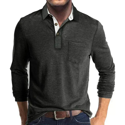 Garrick Long Sleeve Polo