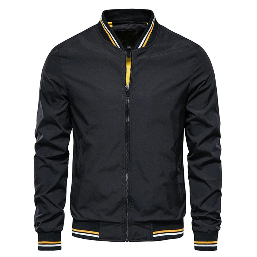 Ashby Contrast Bomber Jacket