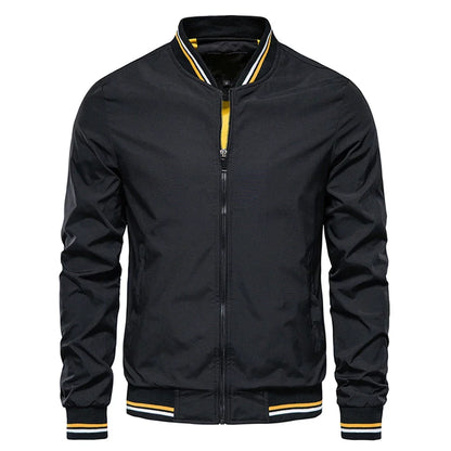 Ashby Contrast Bomber Jacket