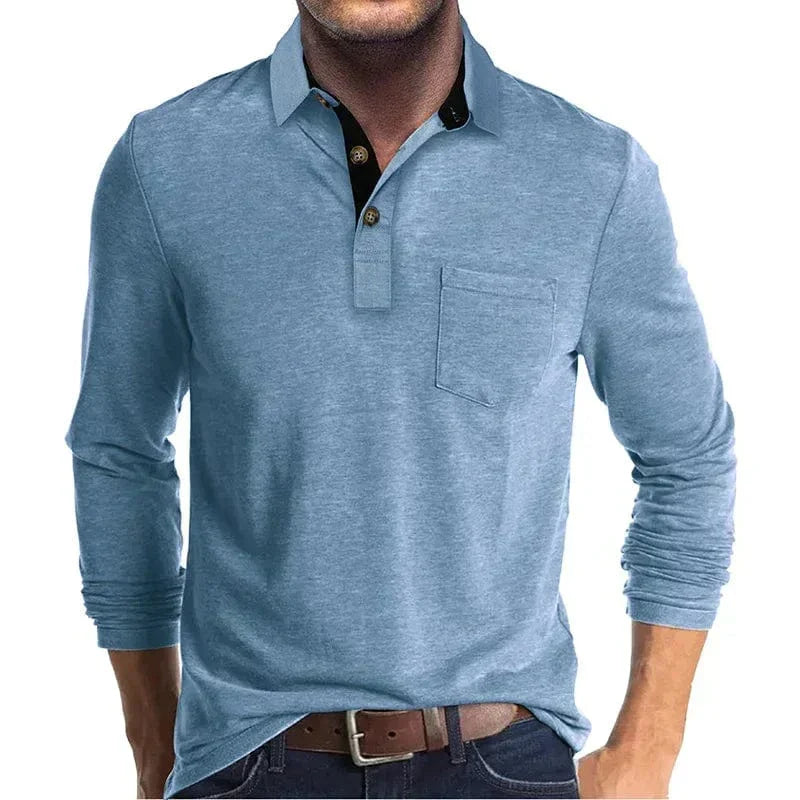 Garrick Long Sleeve Polo
