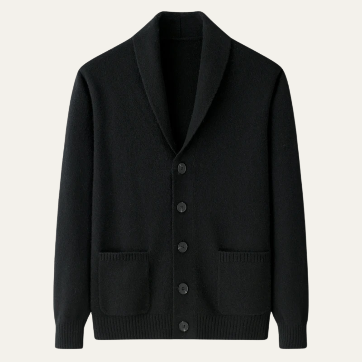 Merrick – Cardigan con collo sciallato