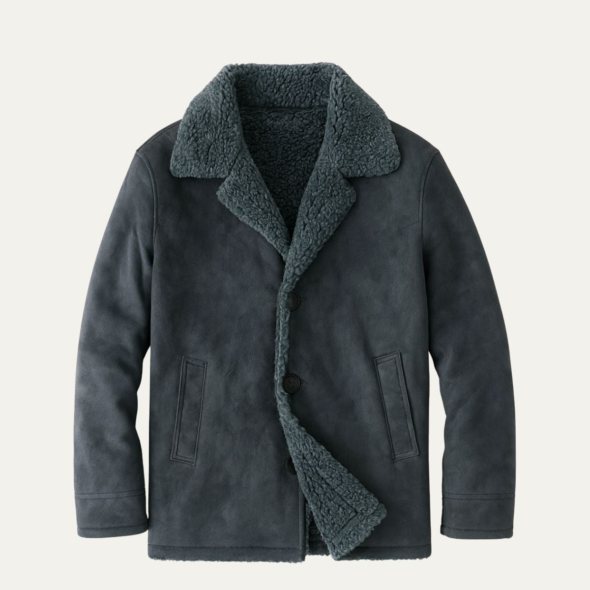 Clifford – Mantel mit Sherpa-Kragen