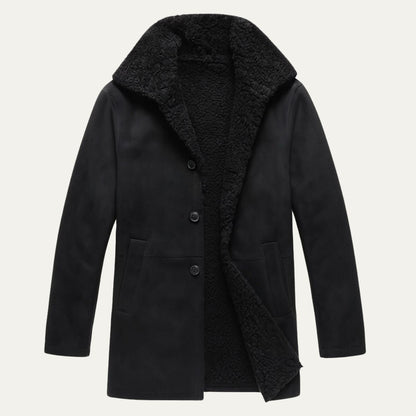Clifford – Mantel mit Sherpa-Kragen