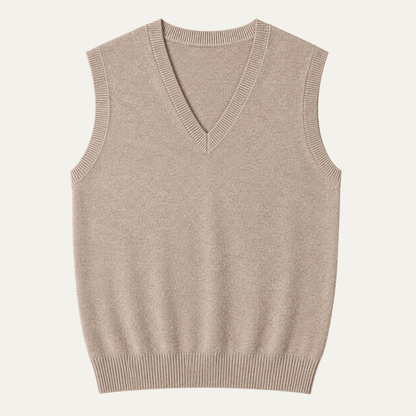 Kenley – Gilet in maglia con scollo a V