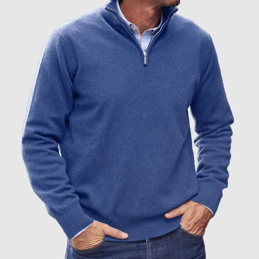 Penhale Zip-Neck Pullover