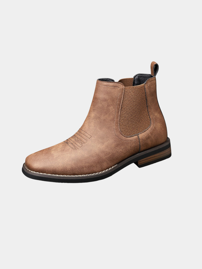 Girton Leather Ankle Boots