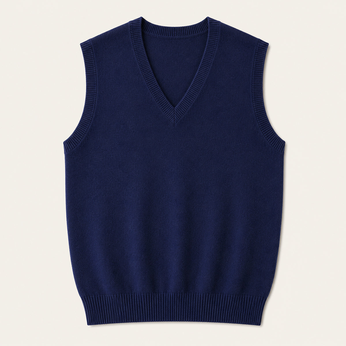 Kenley – Gilet in maglia con scollo a V