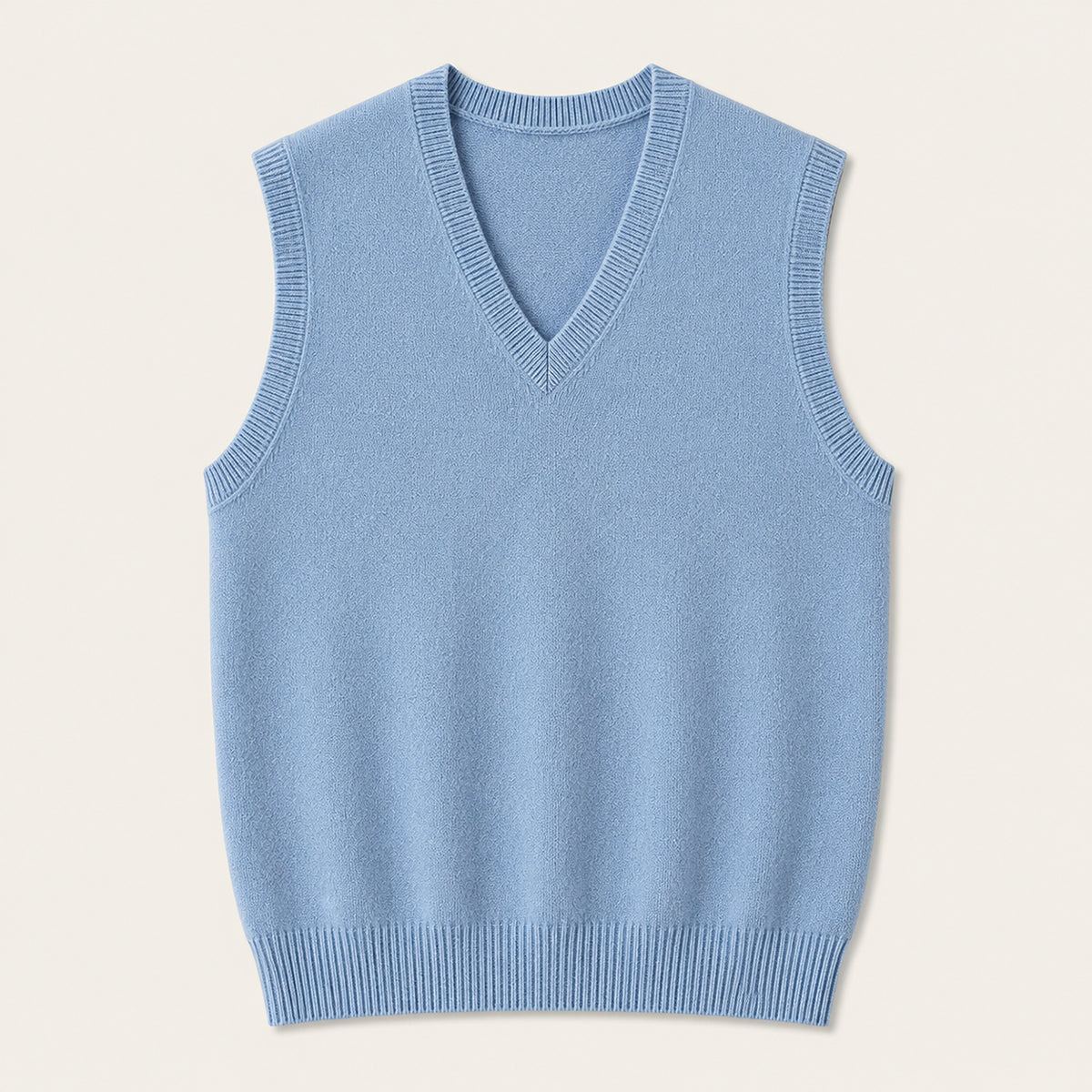 Kenley – Gilet in maglia con scollo a V