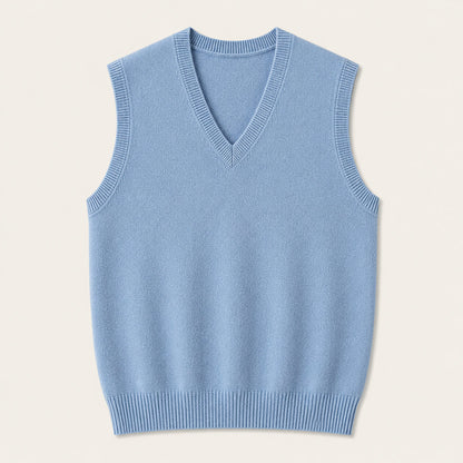 Kenley – Gilet in maglia con scollo a V