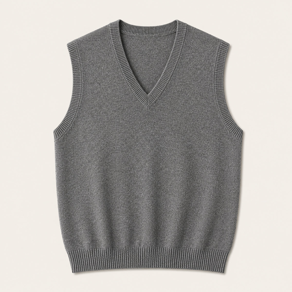 Kenley – Gilet in maglia con scollo a V